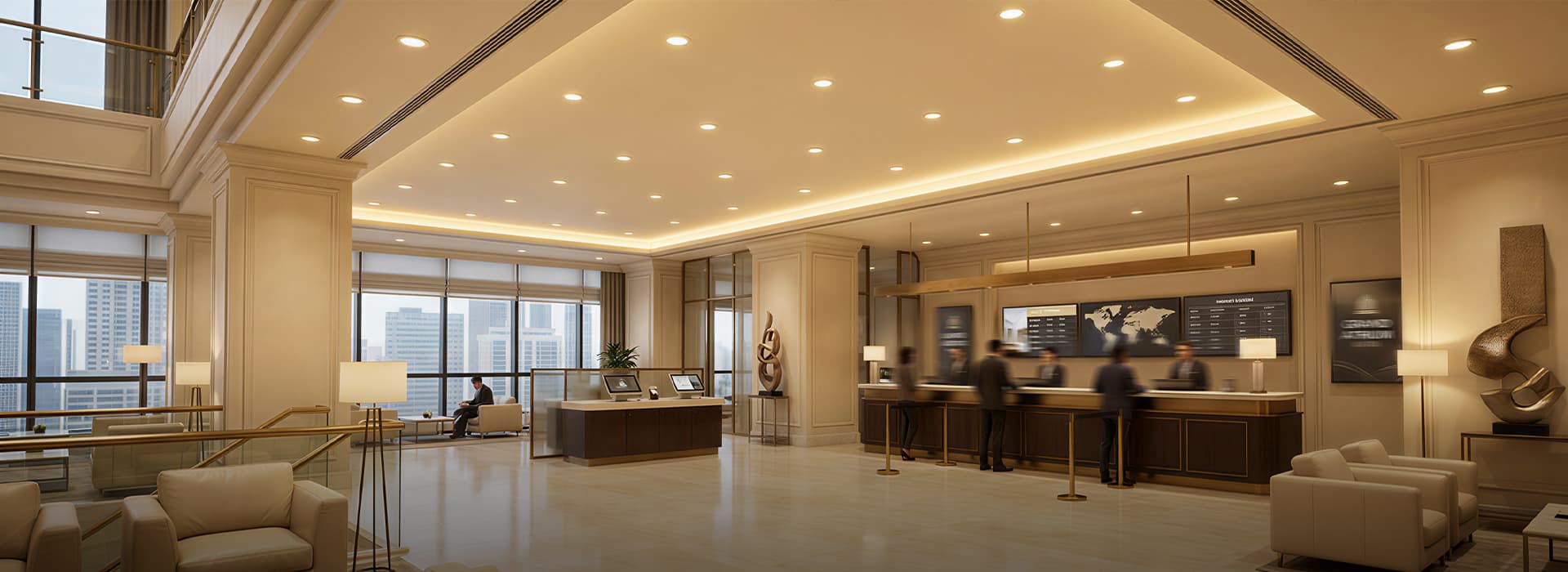 Hotel Lobby Lighting Solutions