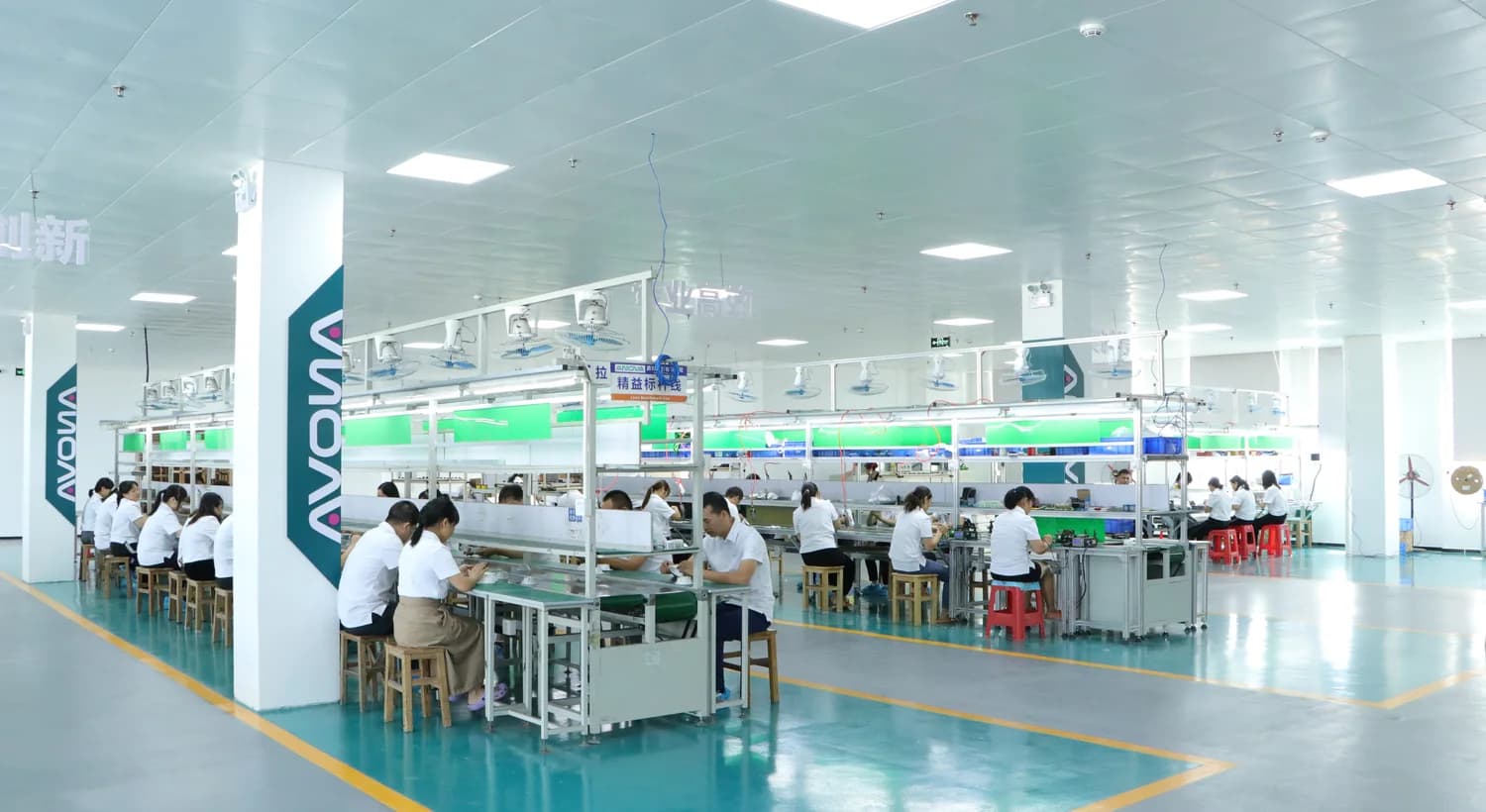 ANOVA LED lighting production line for OEM and ODM manufacturing